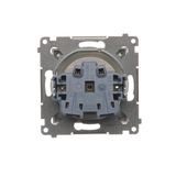 Intermediate switch, (module), 10AX, quick connection, Bronze matt, metalic