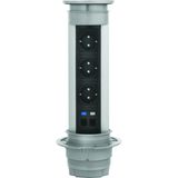 VersaELITE alu, 3v+2RJ45