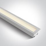 WHITE RECESSED UGR19 40W WW IP20 230V