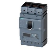 circuit breaker 3VA2 IEC Frame 630 breaking capacity class C Icu=110 kA @ 415 V 3-pole, motor protection ETU860M, LSIG, In=400 A overload protection Ir=160 A...400 A short-circuit protection Isd=1.2...15 x In, Ii=15  3VA2440-7MQ32-0KK0