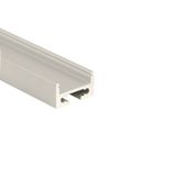 Hanging aluminum profile ZQ, ZR, 20x27 mm, without diffuser, 2 m