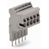 Modular TOPJOB®S connector modular for jumper contact slot gray