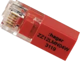 HAG ZZ12LMN04W Terminating resistor RJ12 for LMN module, 120 Ohm