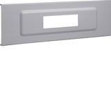 Pre-cut lid AEE 9 gang, FB 60150, grey