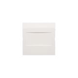 Blind element without metal support (frame installation only), white