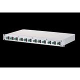 OpDAT PF patch panel splice 12xLC-Duplex OM3