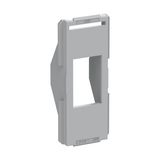 Adapter frame, traffic grey, Halogen free