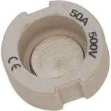 LIN 1658.05 D-screw adapter insert DIII 50A white