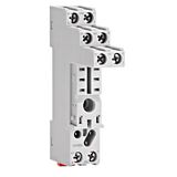 Screw socket, logical arrangement for 2-pole RXT relay