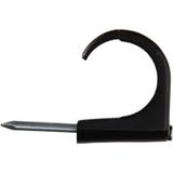 Cable Clip TC 22–26mm 2.5×45mm Black Pack of 50