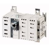 DDC-125/2-SK DC switch disconnector, 125 A, 2 pole, 2 N/O, 2 N/C, Without rotary handle and drive shaft, rear mounting