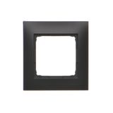Single frame, black matt