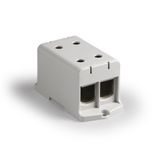 KE69 | Tapping terminal block Grey, Al/Cu 35-240 mm²