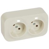 2X2P SOCKET IVORY