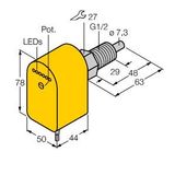 Flow Monitoring Immersion Sensor with Integrated Processor   FCS-GL1/2A4P-VRX/24VDC 5M