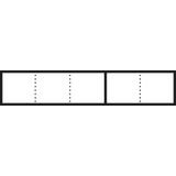 Combination frame KR 611-5/1-0 RAL