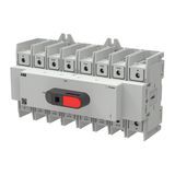 OT30G3-8BS Load break switch OT+ 30 A, size 3, 8-pole, DIN mounting,