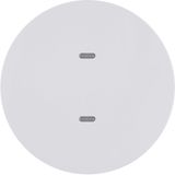 Push-button 1gang, + RGB LED, internal temp. sensor, KNX - R.1/R.3, p.