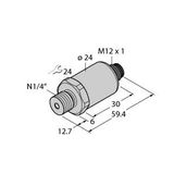 Pressure Transmitter With Current Output (2-Wire)   PT16R-2003-IX-H1143