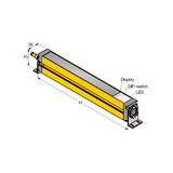 Safety Light Curtain Cascadable Receiver   SLSCR30-1500P8