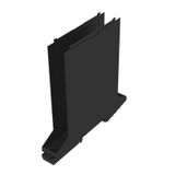 Modular housing, OMNIMATE Housing - series CH20M  Agate grey, Base element, Width: 17.5 mm