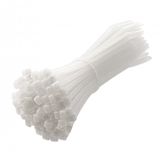 Nylon ties 3,6 x 140 mm, 100 pcs., white