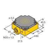 Inductive Sensor With Increased Temperature Range   NI40-CP80-Y1/S100