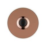 Ring button round Piccolo cerchio ws copper