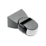 Motion detector CR-9, max 1200W, AC220-240V, 50/60Hz, angle 180°, range 2-8m ± 1,8- 2,5m, IP65, working with LED, surface mounted, black housing