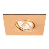 NEW TRIA® 75 XL, ceiling installation ring, L: 11 W: 11 H: 2.6 cm, rose gold