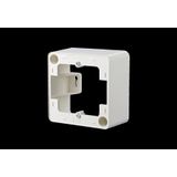 Surface mount frame 85 x 85 x 43 mm - single, pure white