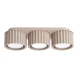 Ceiling lamp AURA 3 taupe Gx53