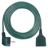 EMOS Extension lead 5m 1 socket green PVC 1.5mm2