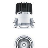 PANOS INF R200 85W 930 LDO FL-FAL WH - LED ceiling-recessed luminaire