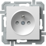 SOCKET FRENCH 2P+E 16A 250V~ PW XO 4417073
