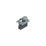 Complete unit with blu LED holder and fixing adapter