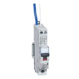418986 RCBO DX3 10000A 1 pole 40A curve C type A 30mA