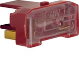 Glow lamp unit N-terminal, light control, red