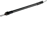 Cable bridge NYAF 10 mm², 110mm long, pin, color black