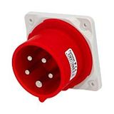 Plug 16A/400V 5-pole IP44 built-in