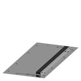 Roof plate IP40 with cable entry W: 850 mm D: 400 mm