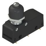 Microswitch with sealed plunger