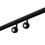 HEADLIGHT MAGNETIC SYSTEM NOXE 2 BLACK LED 3000K 14W 1120LM