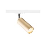 MAVRO for 1-circuit tracks gold 230V LED 12W 38° 3000K
