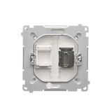 Touch panel 3 modules, Modul 1: 1 touch field, Module 2: 1 touch field, Module 3: 2 vertical touch fields, Fixing: horizontal, White pearl