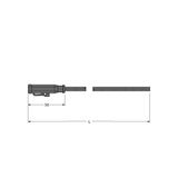 Deutsch Connector Connection Cable   DT06-2S-S-10/TXL