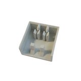 Busbar end-cap 2/3-pole