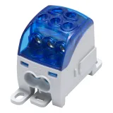 SUB 210 Universal distribution block Al/Cu 82050 SIMBLOCK blue
