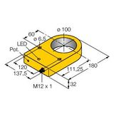 Inductive Sensor Ring Sensor   NI100R-S32XL-VP44X-H1141