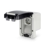 GERMAN STANDARD SOCKET SURFACE MOUNTING